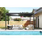 Sun primary 3x4 m antracit terasz pergola