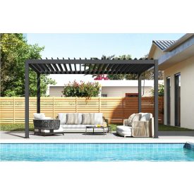 Sun primary 3x4 m antracit terasz pergola
