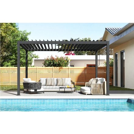 Sun primary 3x4 m antracit terasz pergola