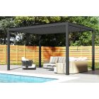 Sun primary 3x4 m antracit terasz pergola