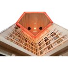 Sundum Solea 2 személyes szürke infravörös sarokszauna