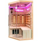 Sundum Solea 2 személyes natúr infravörös sarokszauna