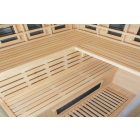 Sundum Solea 4 személyes Infravörös Sarok Szauna Fekete