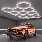 HEXAgon LED hatszögletű lámpa mennyezeti 3000K