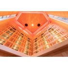 Sundum Classic 2 személyes WiFi sarokszauna barna