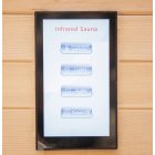 Sundum Classic 2 személyes WiFi sarokszauna barna