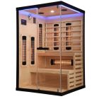 2 személyes infraszauna fekete