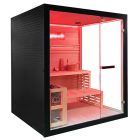 Sun Hydro 3 személyes finn szauna Bluetooth modulal és hangszóróval HARVIA 4,5KW