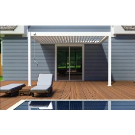 SUN ELEGANCE WALL 3x4 m fehér terasz pergola