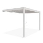 SUN ELEGANCE WALL 3x4 m fehér terasz pergola