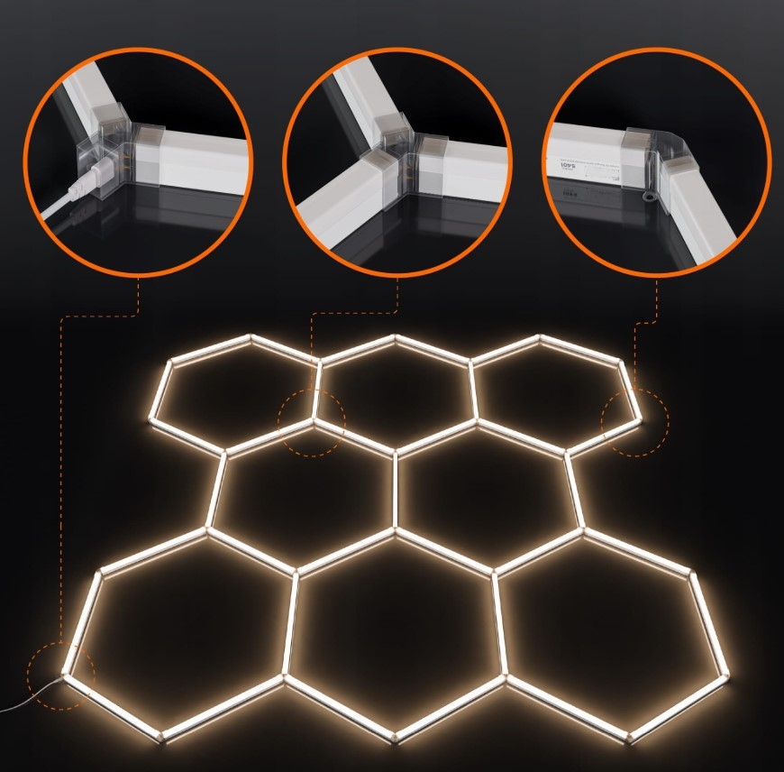 hexagon led 4000k