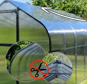 üvegház polikarbonát