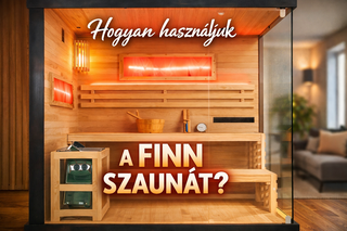 Hogyan használjuk a finn szaunát?